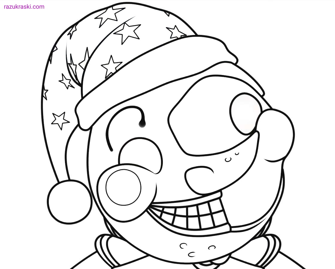 FNAF Moon and Sun Coloring Pages ...