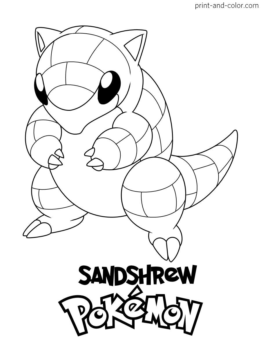 Pokemon coloring pages | Print and ...