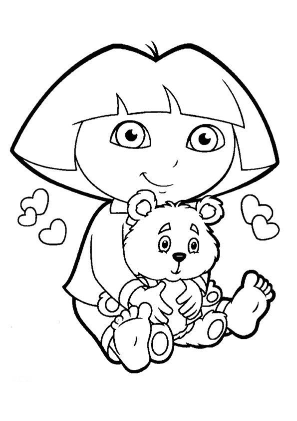 Dora Save The Mermaid Coloring Pages - Coloring Pages Now