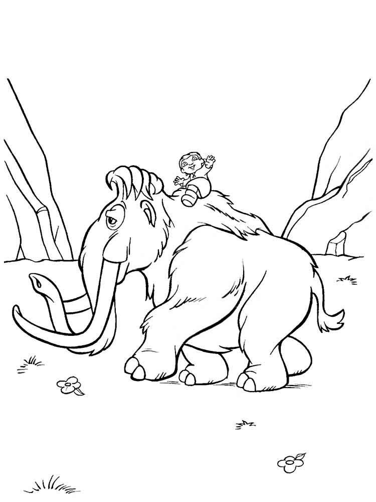 Ice Age coloring pages. Download and print Ice Age coloring pages