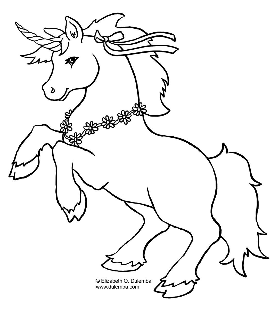 Unicorn Coloring Pages | poincianaparkelementary.com