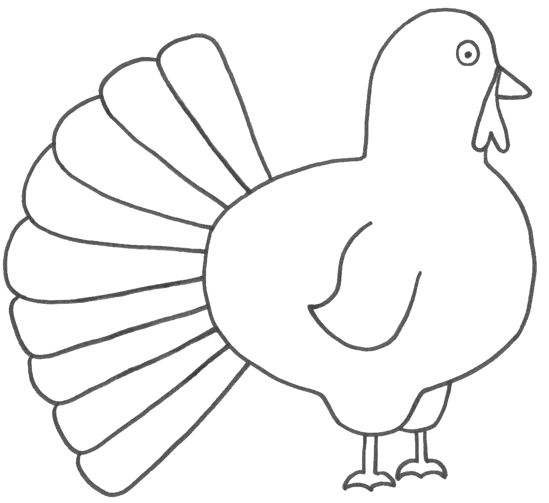 Free Printable Turkey Coloring Pages For Kids Beautiful - Coloring ...