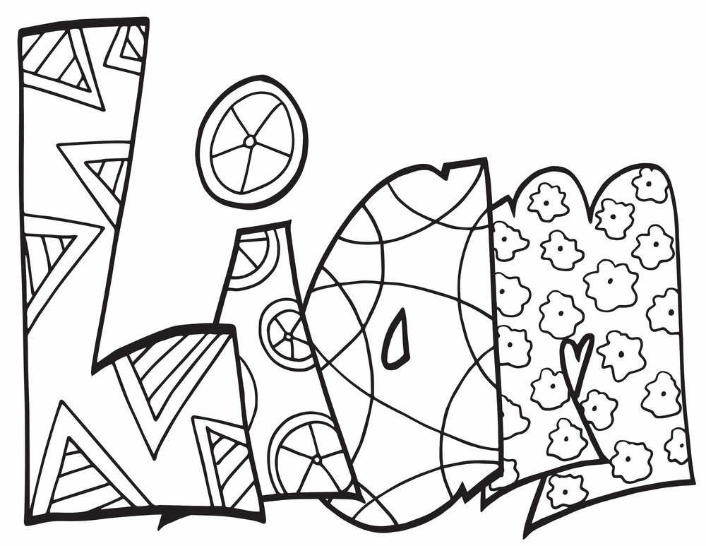 5 Free Liam Coloring Pages — Stevie Doodles