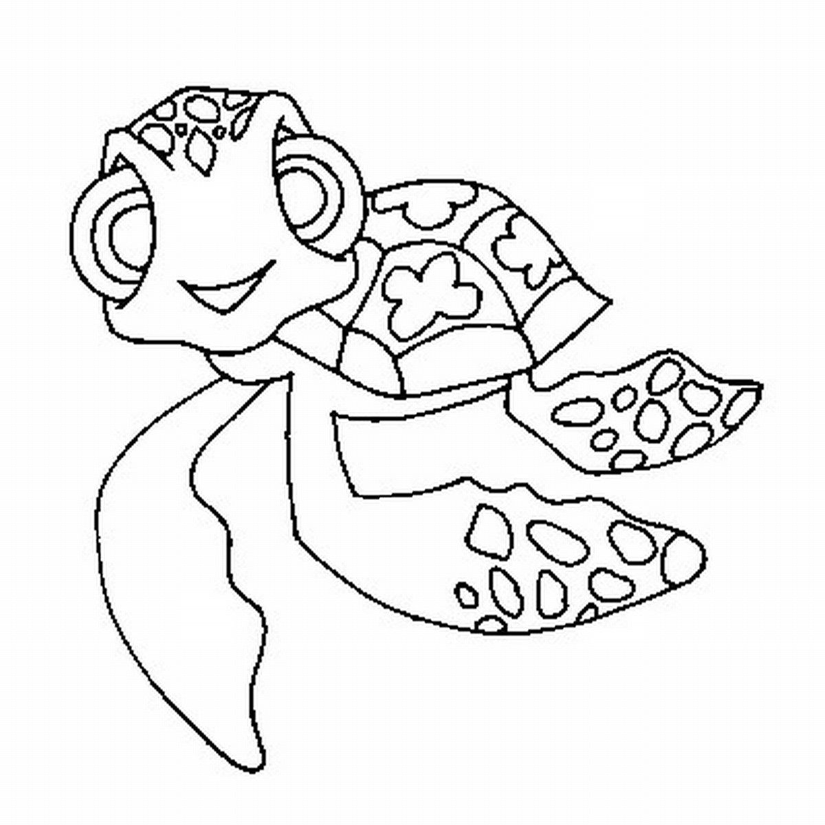 Sea Turtle - Coloring Pages for Kids and for Adults