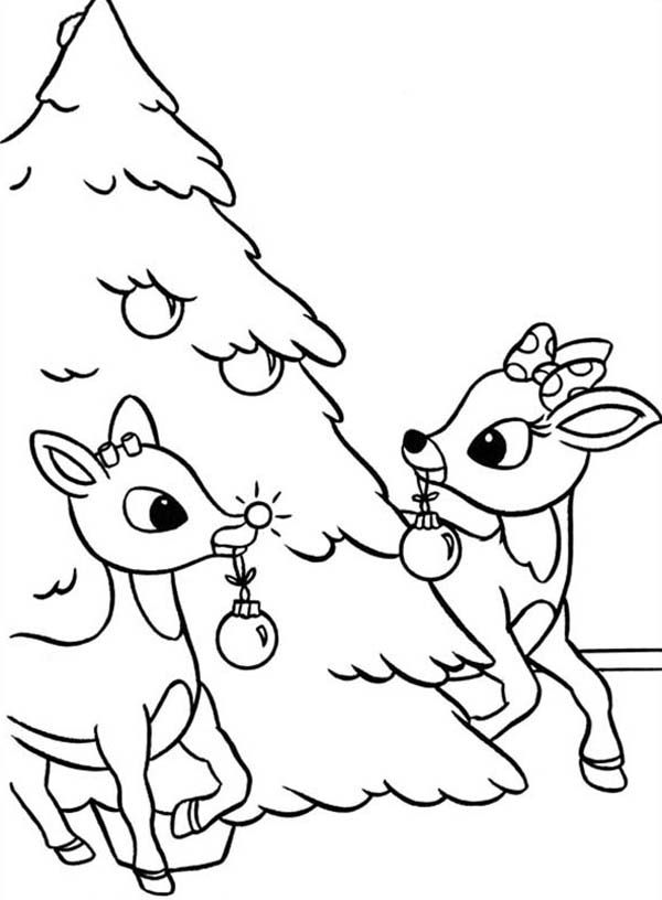 rudolph coloring pages - High Quality Coloring Pages