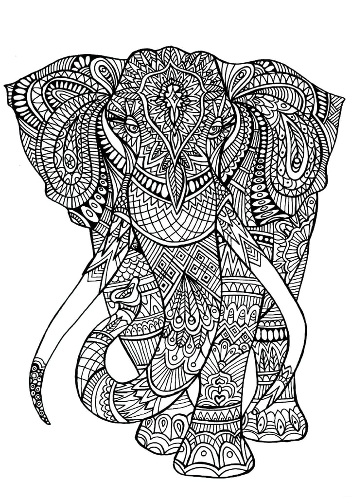 Free Printable Adult Coloring Pages | POPSUGAR Smart Living