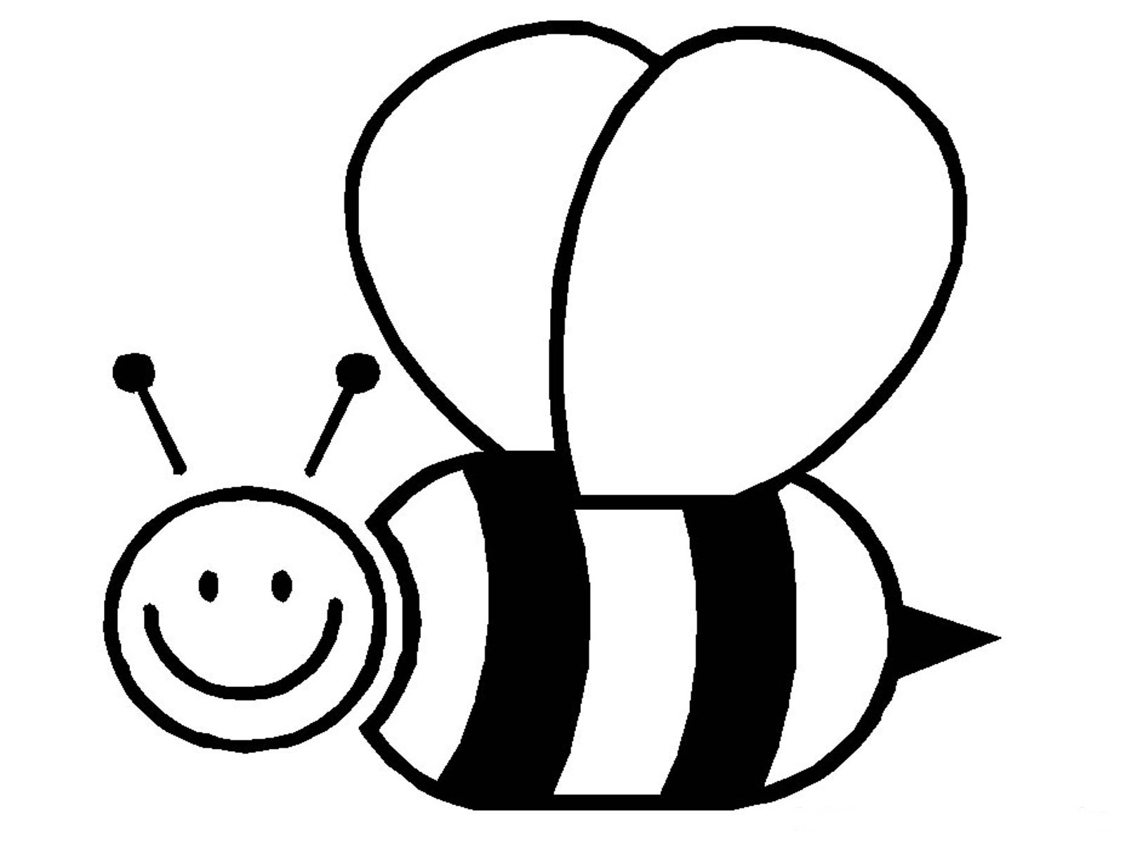 Bee Coloring Pages - GetColoringPages.com