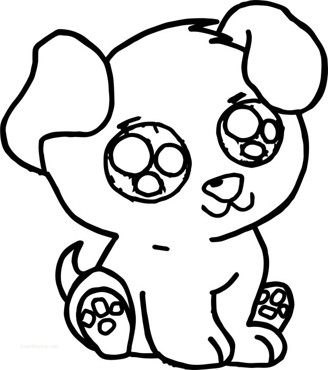 coloring pages : Cute Dog Coloring Pages Cute Dog‚ coloring pagess