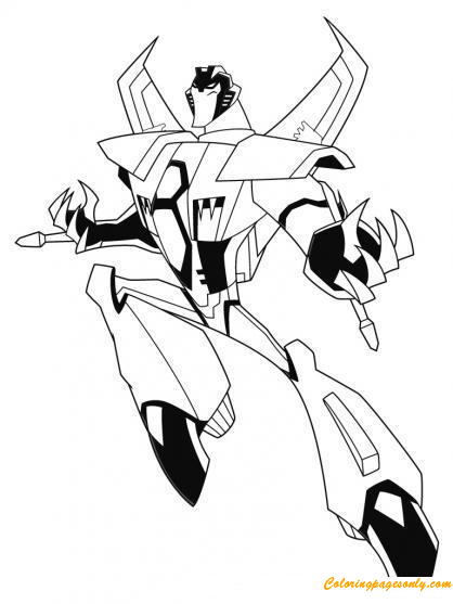 Transformers Starscream Coloring Pages ...coloringpagesonly.com