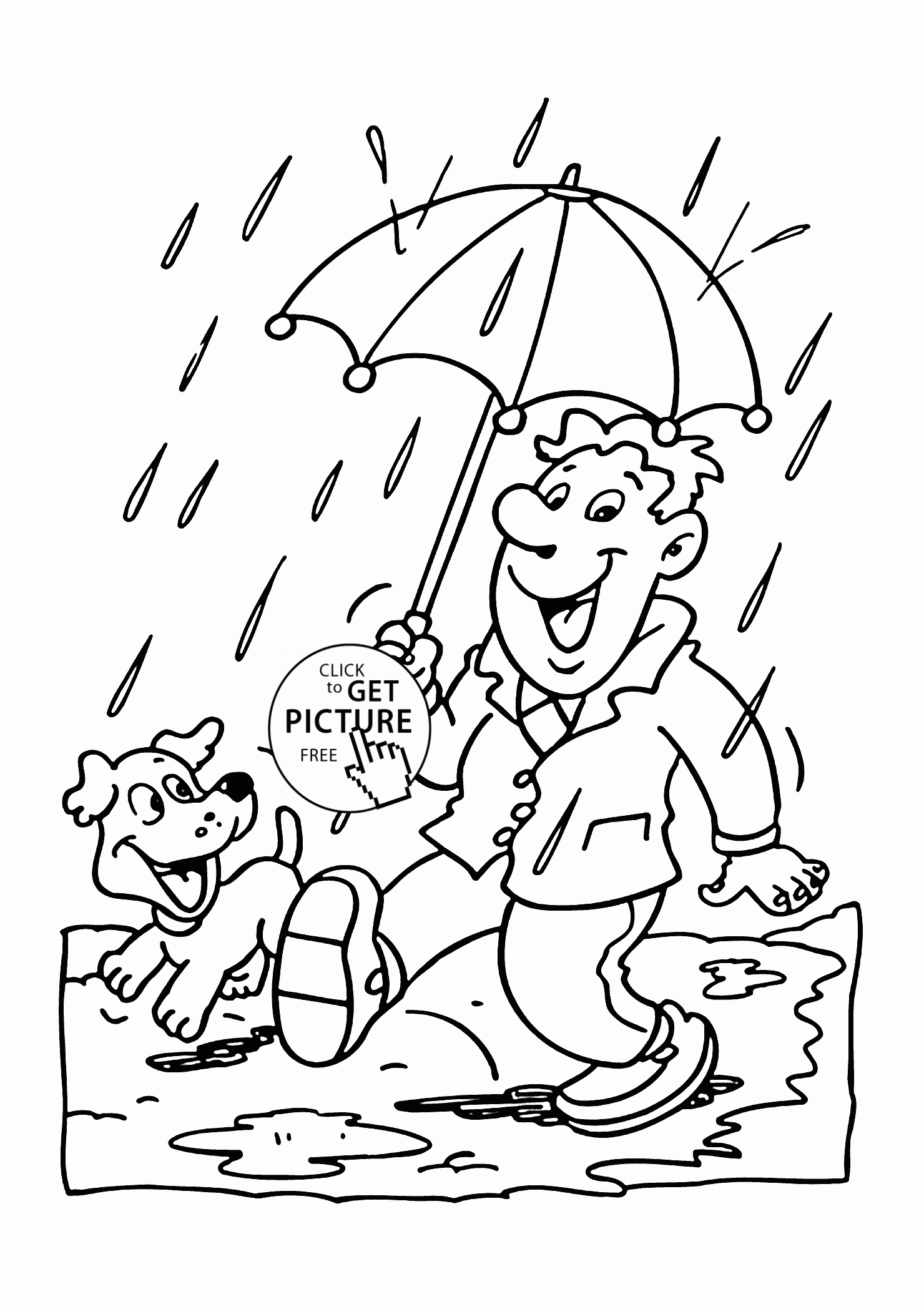 Coloring Pages Rainy Day Fantastic Photo Inspirations For ...