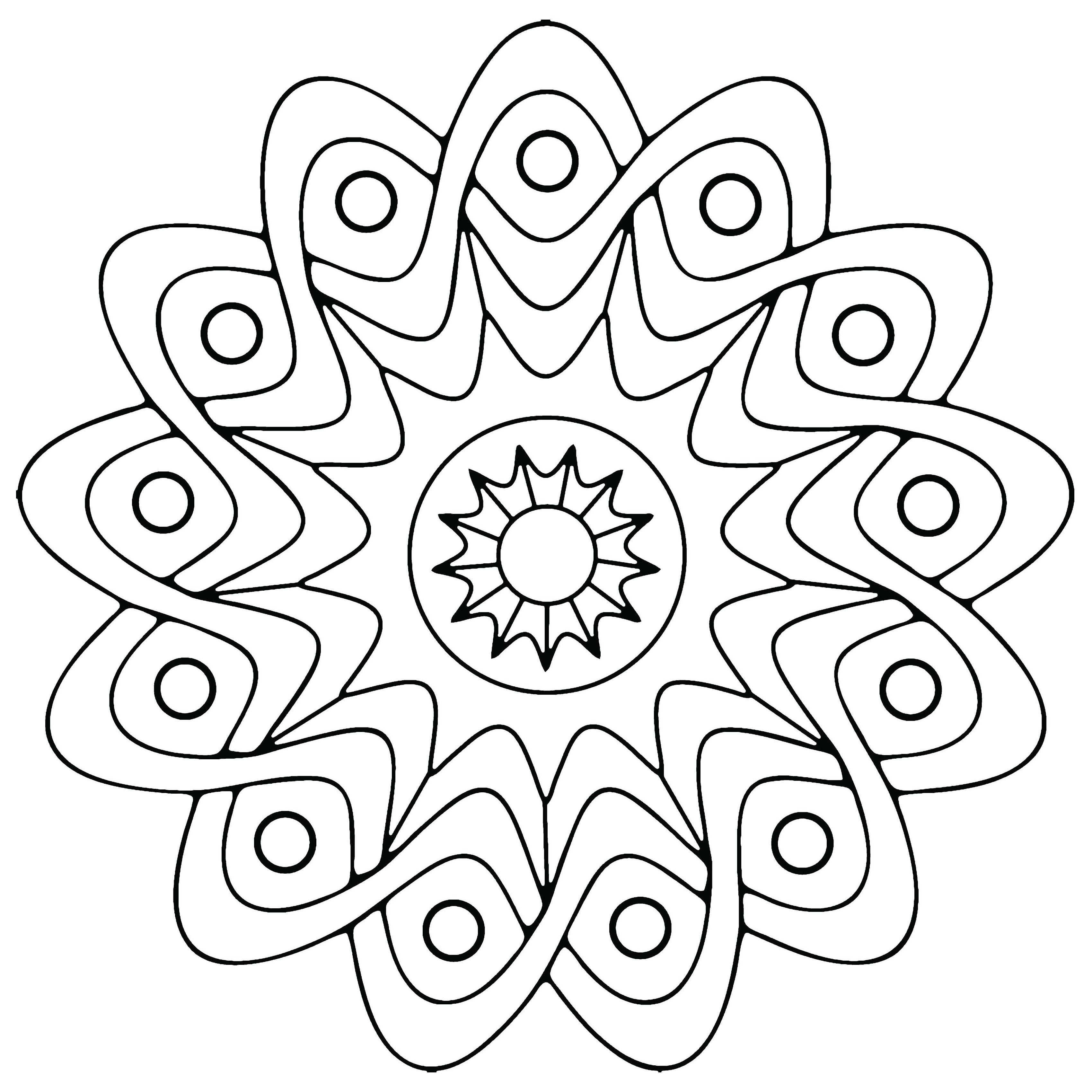 Mindfulness Coloring Pages Kids