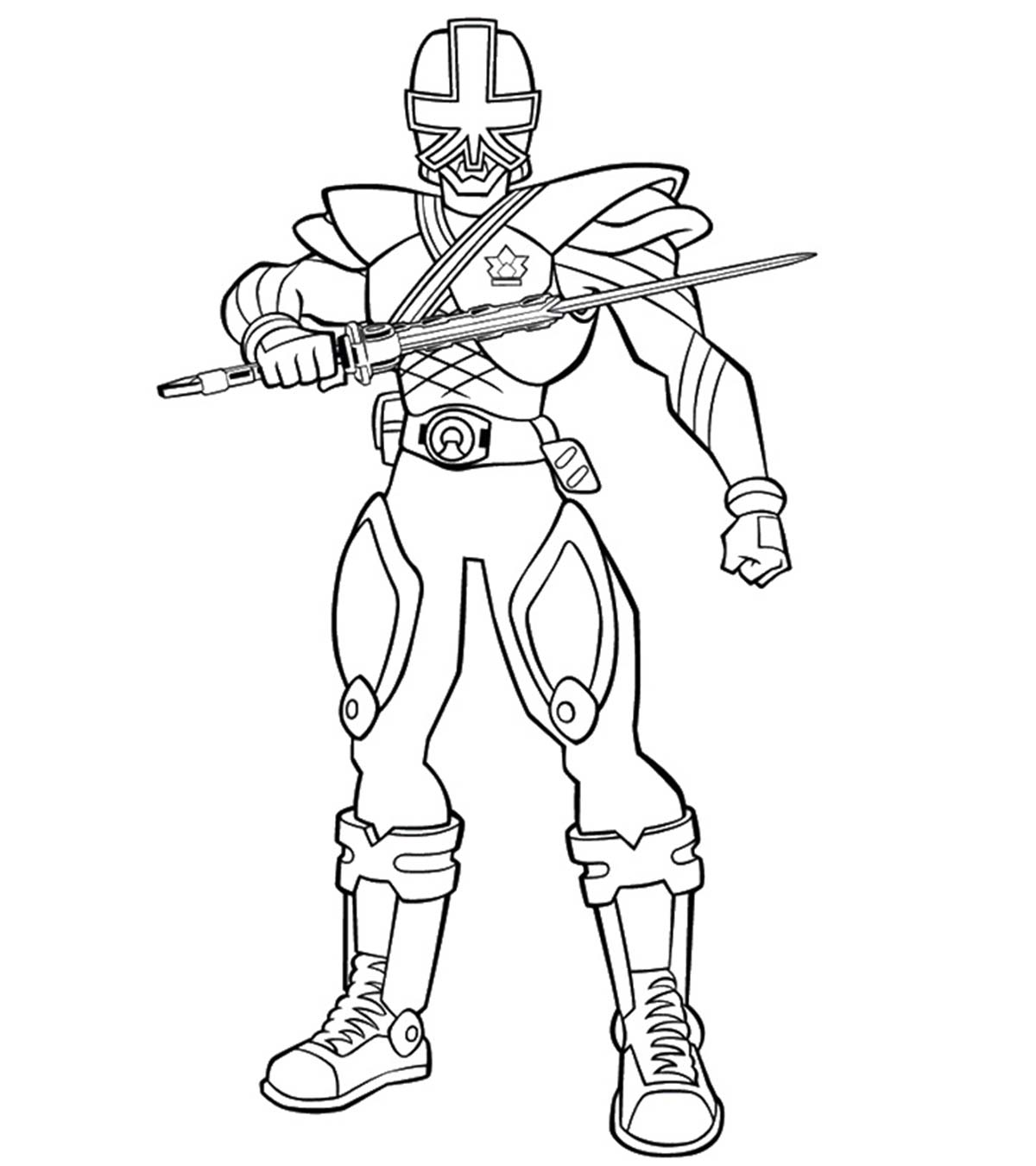 Top 25 Free Printable Power Rangers Megaforce Coloring Pages Online