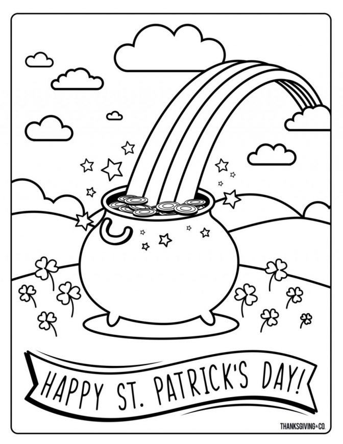 coloring page for kids ~ Best Coloring Pages Leprechaun To ...