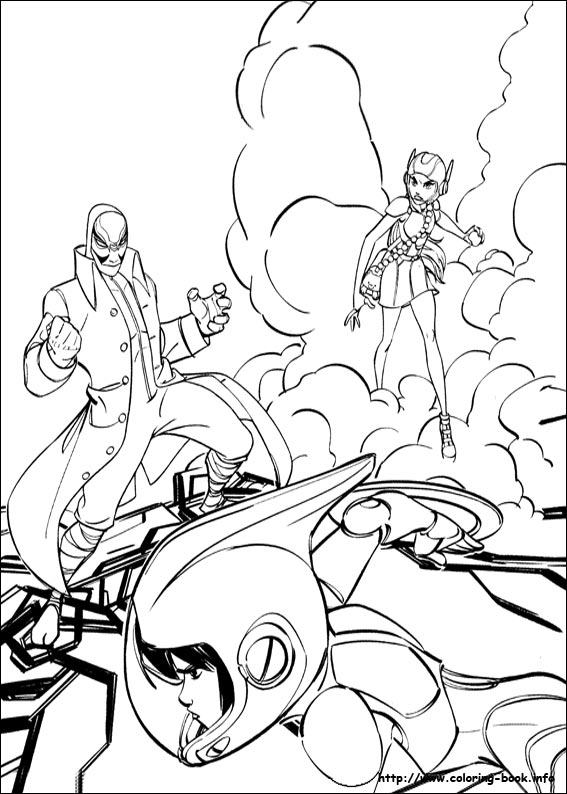 Big Hero 6 coloring picture