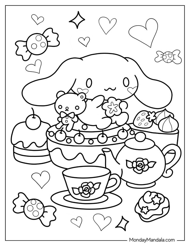 22 Cinnamoroll Coloring Pages (Free PDF ...