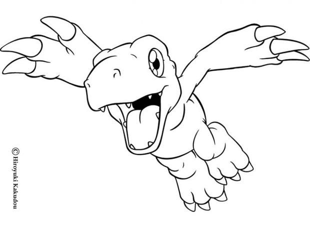 Digimon, Coloring pages, Digimon wallpaper