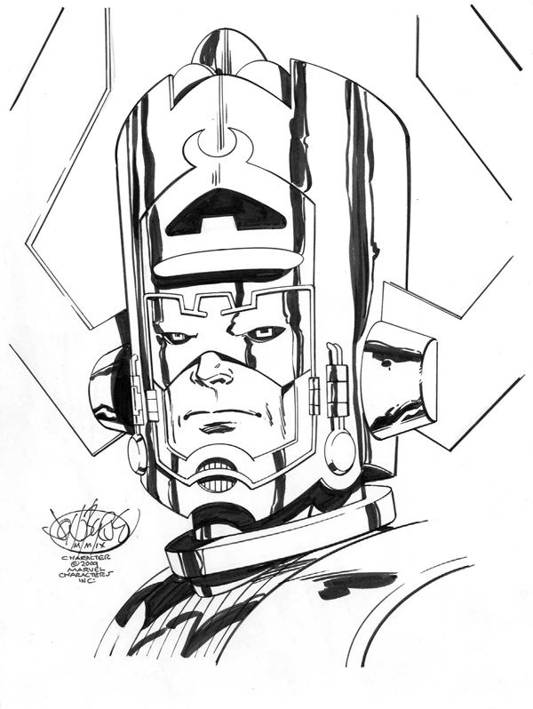 Pin em Silver Surfer & Galactus