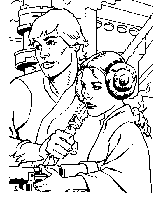 Star Wars Coloring Pages - Free Printable Star Wars Coloring Pages