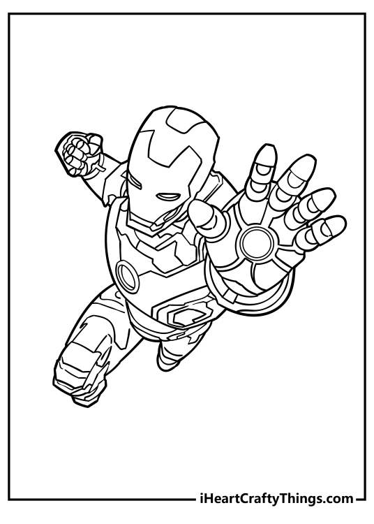Avengers Coloring Pages (100% Free ...