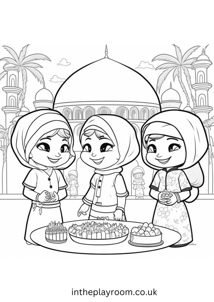 Islamic Coloring Pages for Muslim Kids ...