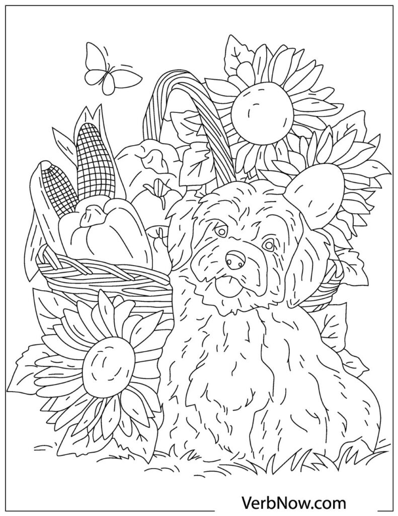 Free PUPPY Coloring Pages for Download (Printable PDF) - VerbNow