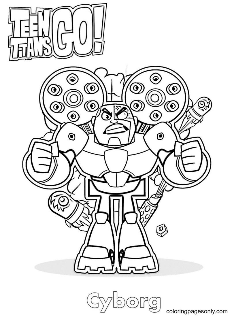 Gizmo Coloring Pages - Teen Titans Go Coloring Pages - Coloring Pages For  Kids And Adults