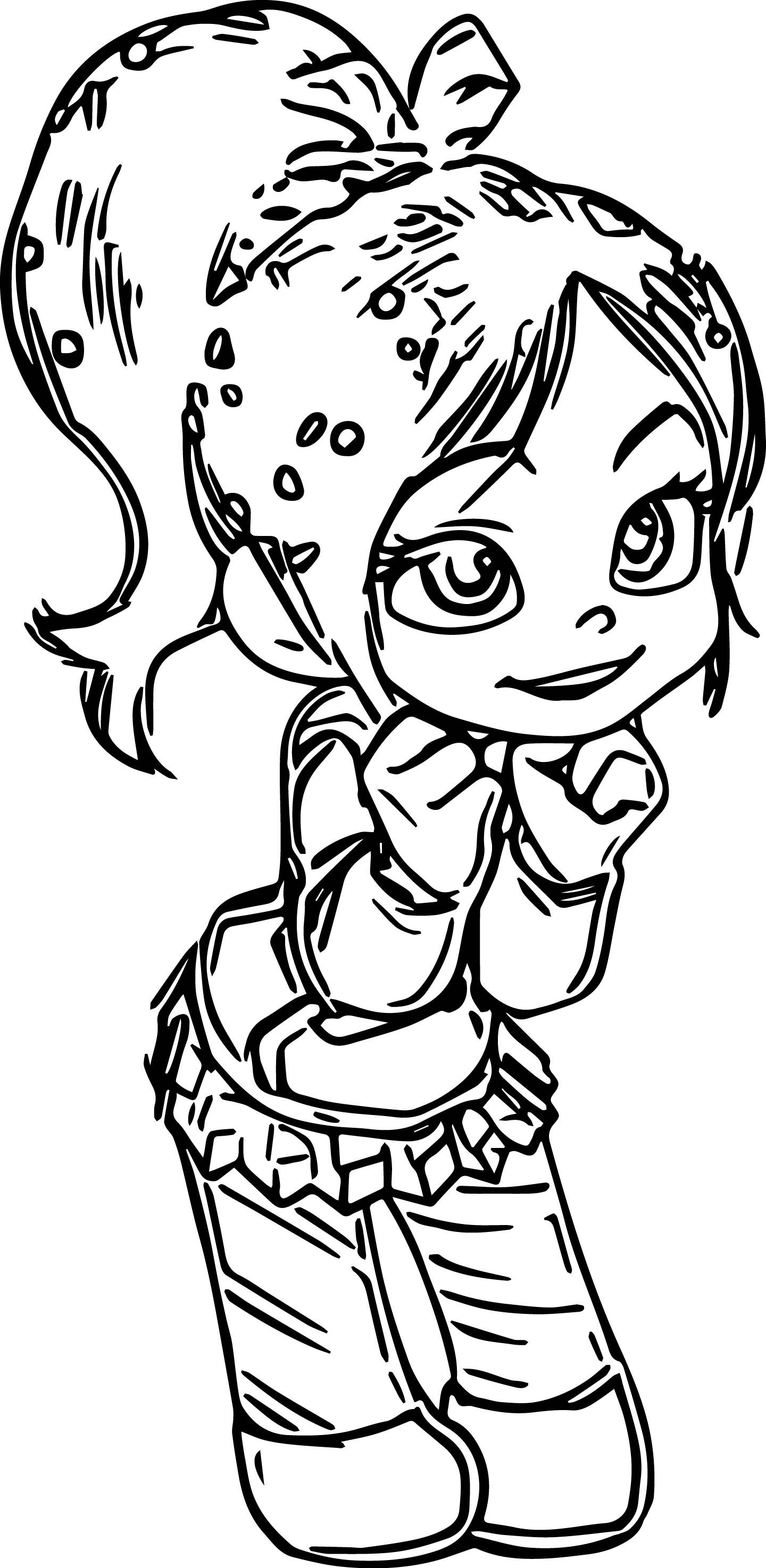 Vanellope von Schweetz Girl Coloring Page | Princess coloring pages,  Butterfly coloring page, Coloring pages for girls