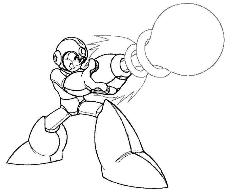 13 Pics of 8-Bit Mega Man Coloring Pages - Mega Man Coloring Pages ...