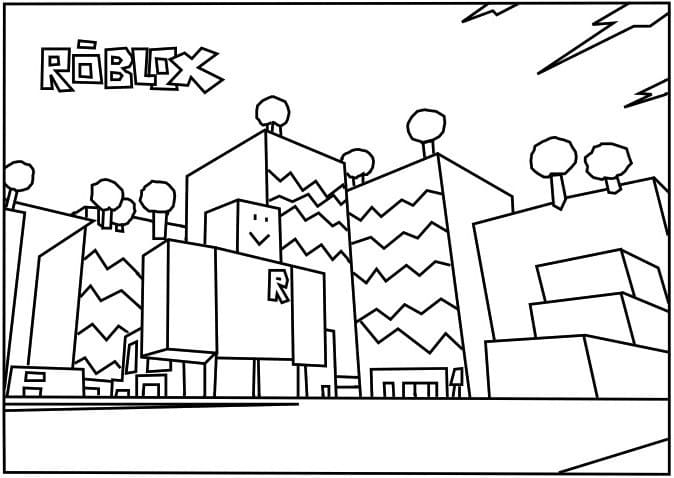 Roblox Coloring Pages - Free Printable Coloring Pages for Kids