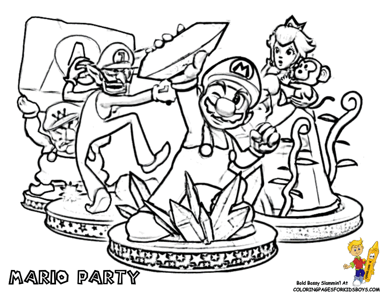 mario coloring pages spiny - Clip Art Library