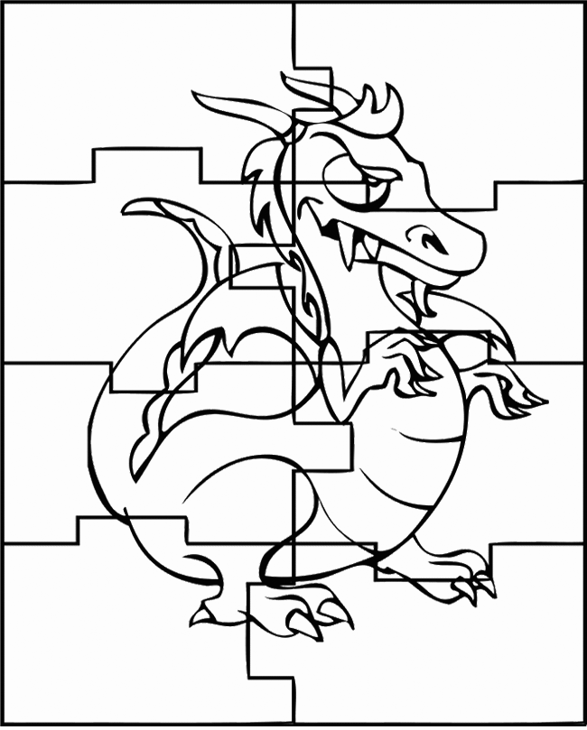 Puzzle Coloring Pages - Best Coloring Pages For Kids