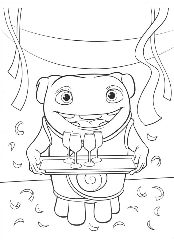 ▷ Home (Movie): Coloring Pages & Books ...