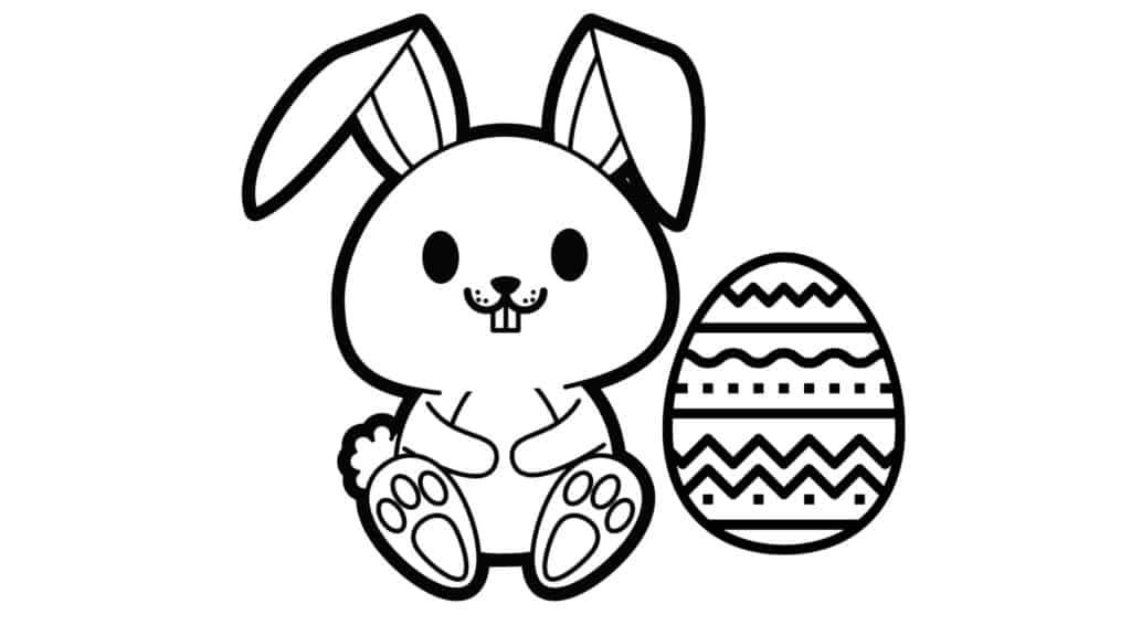 Easter Coloring Pages for Kids - Dresses and Dinosaurs