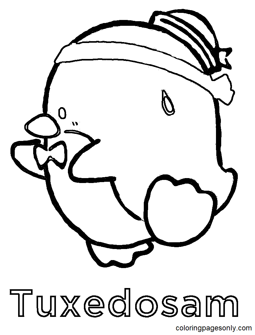 Printable Tuxedo Sam Coloring Pages - Tuxedo Sam Coloring Pages - Coloring  Pages For Kids And Adults