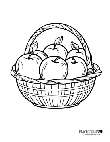 23 apple clipart & coloring pages to ...