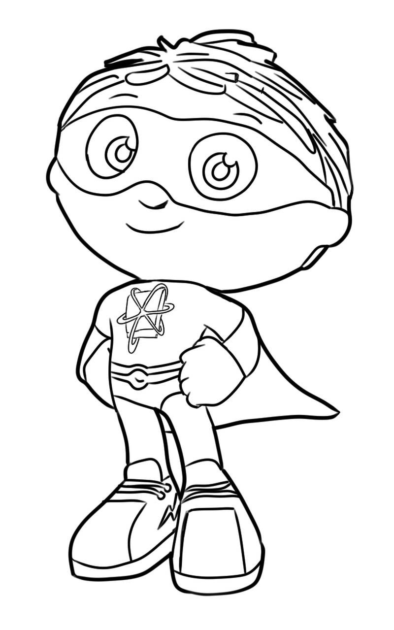 Super Why Coloring Pages PDF Free Download - Coloringfolder.com | Cartoon coloring  pages, Coloring pages, Super why