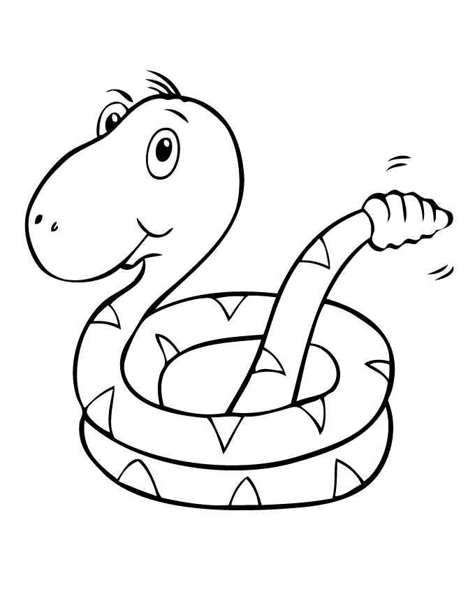 Free Snake Coloring Pages - Toyolaenergy.com