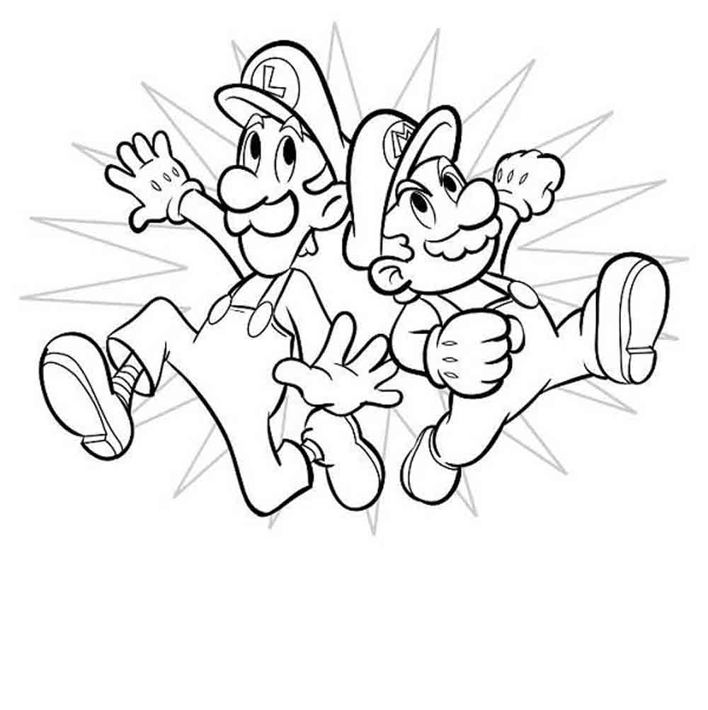 super mario coloring pages to print - Printable Kids Colouring Pages