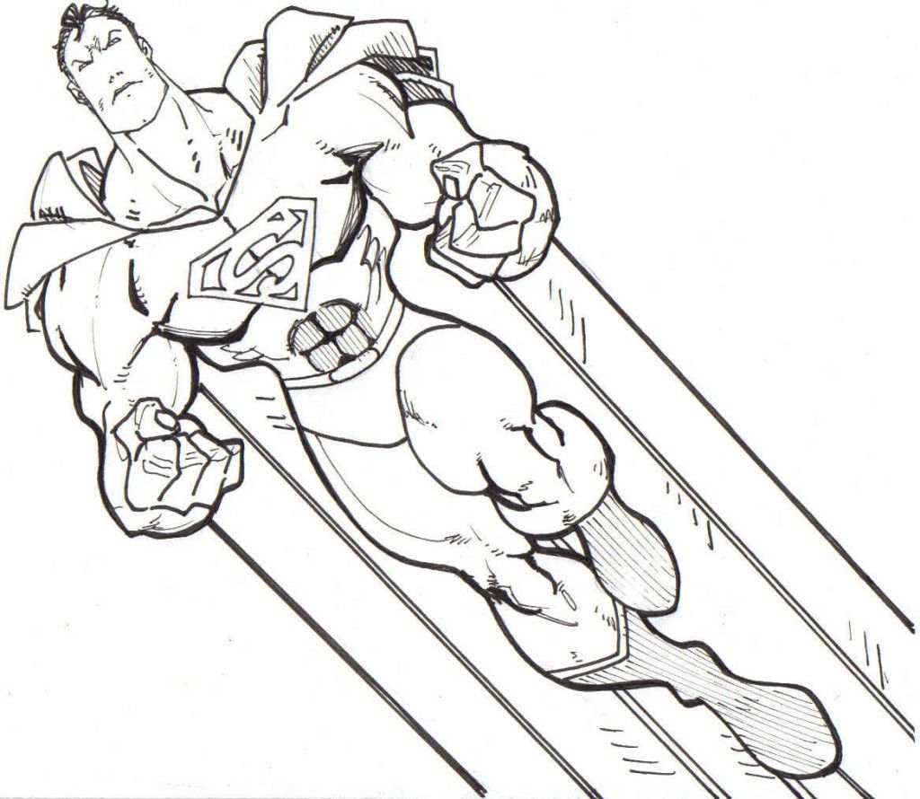 Coloring Pages Of Superheroes - Coloring