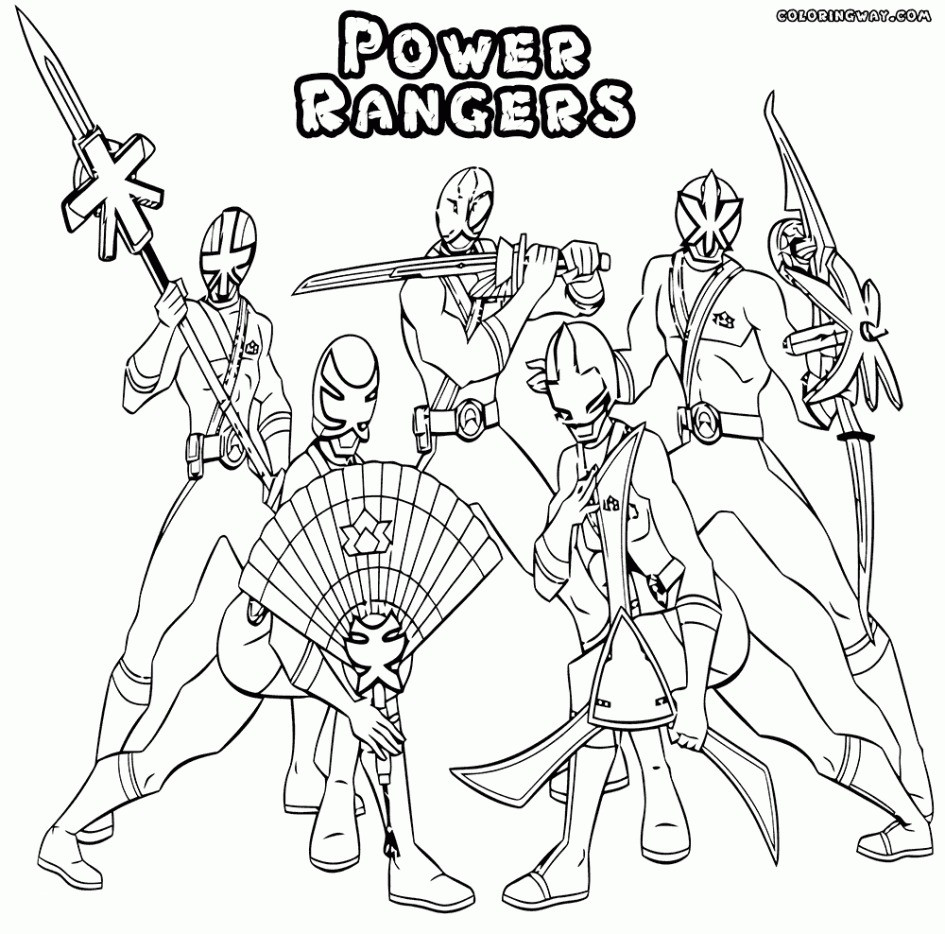Coloring Pages : Red Power Ranger Coloring Page Rangers Color ...