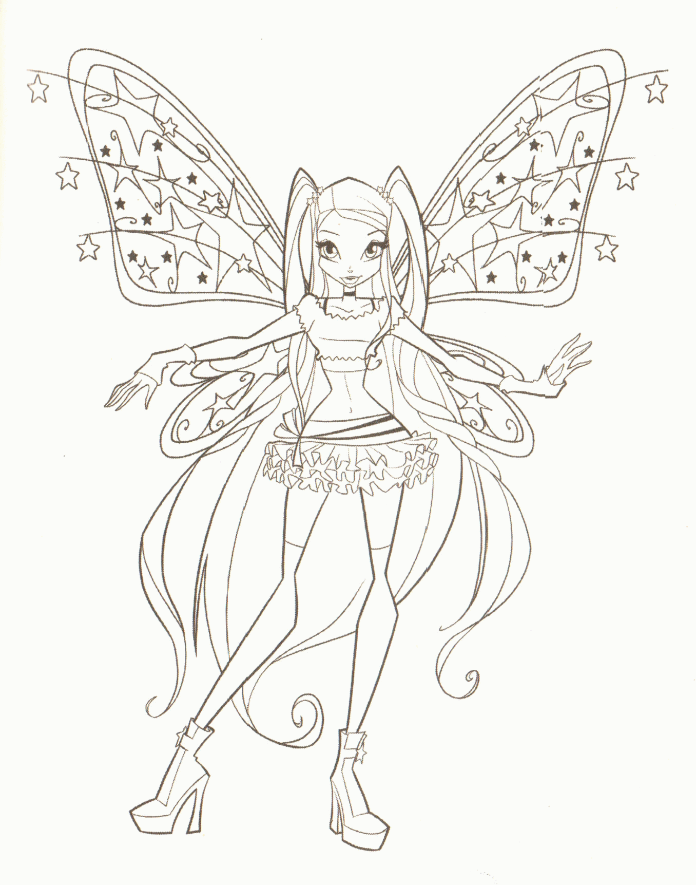 winx club coloring pages | Only Coloring Pages