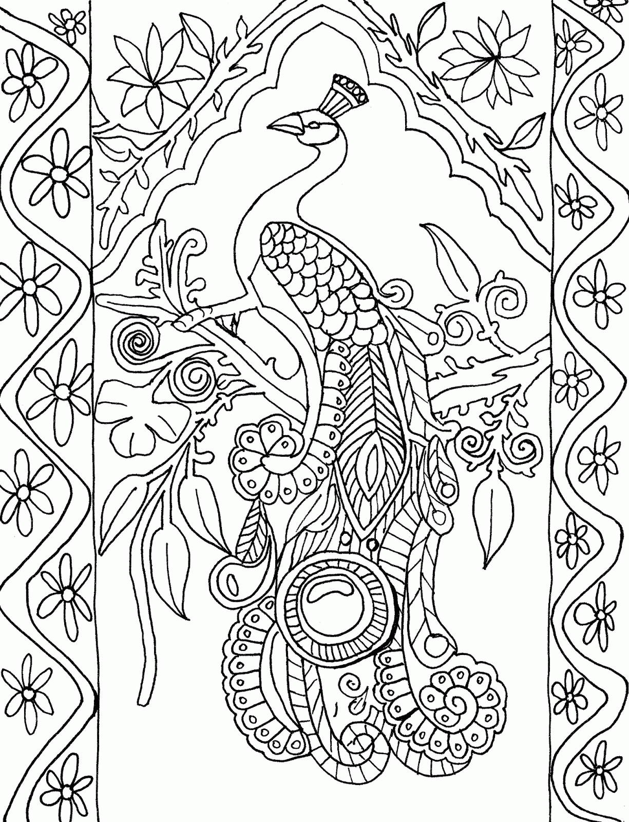 Free Coloring Pages For Adults Printable Image 57 - VoteForVerde.com