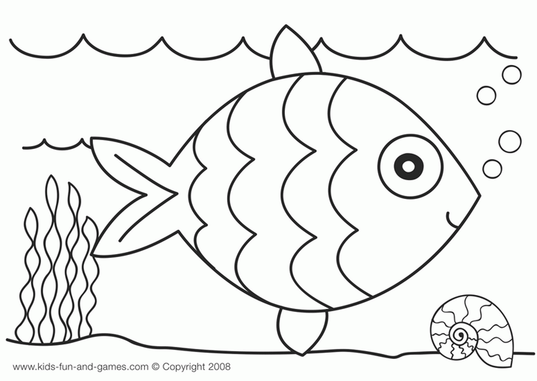 ocean-animals-coloring-pages-for-preschool-549108 Â« Coloring Pages ...