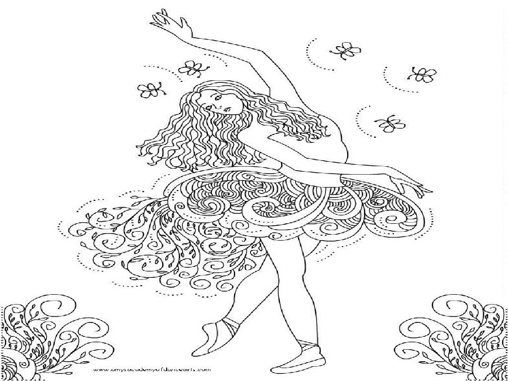 24 Printable Coloring Pages for Kids for: Dance Coloring Pages ...