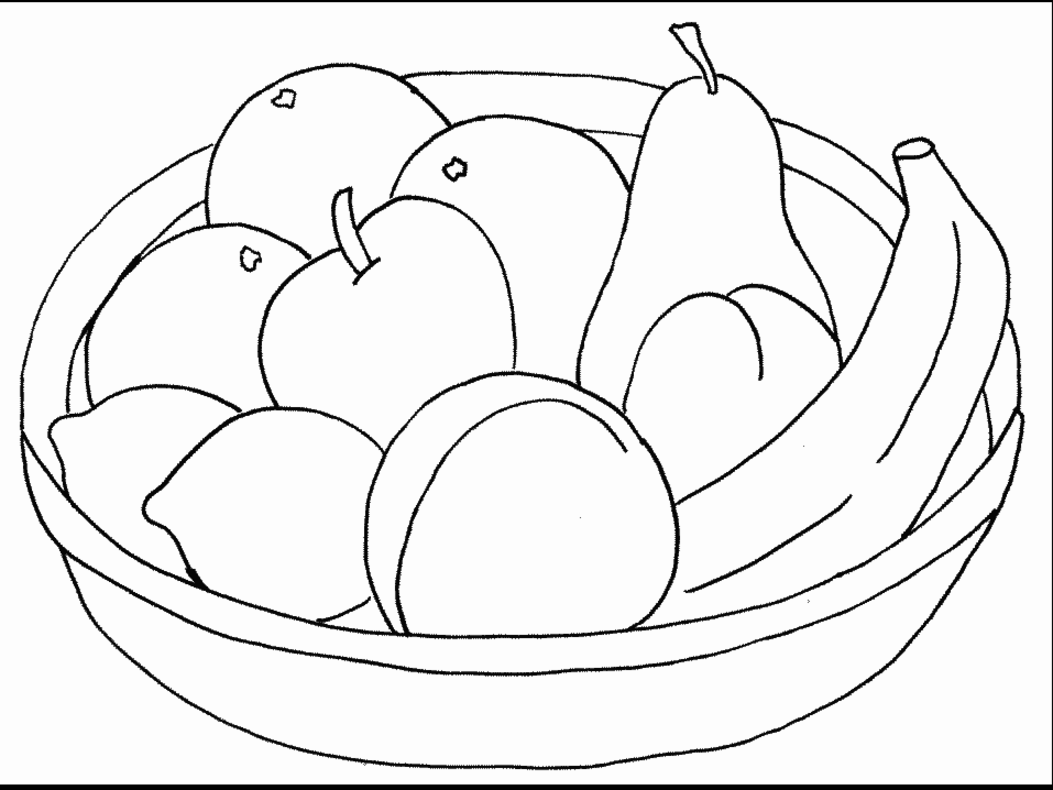 Food & Nutrition Coloring Pages Coloring Pages - Coloring Nation