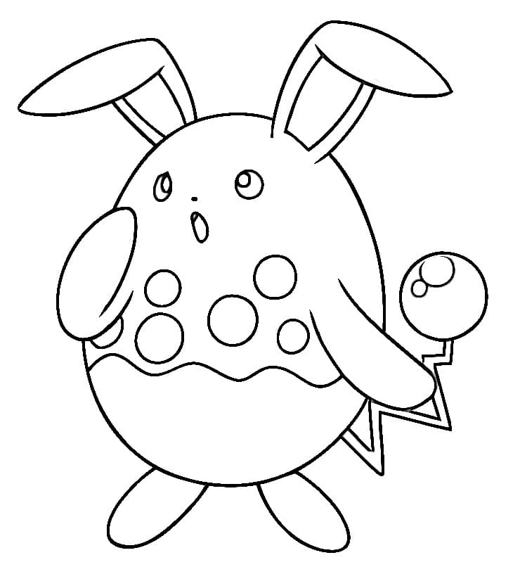 Printable Azumarill Coloring Page ...