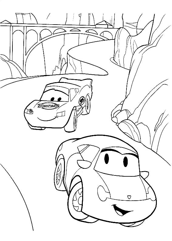 Cars coloring pages to print - Cars Kids Coloring Pages