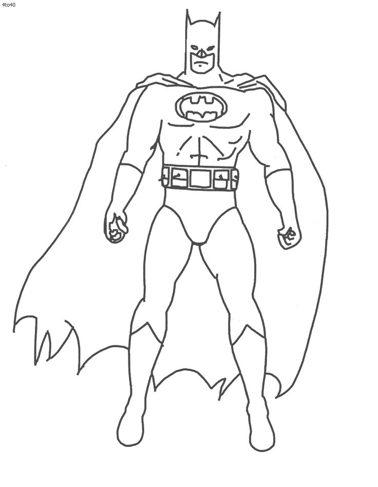 Free Printable Batman Coloring Pages For Kids | Coloring pages  inspirational, Batman coloring pages, Superhero coloring pages