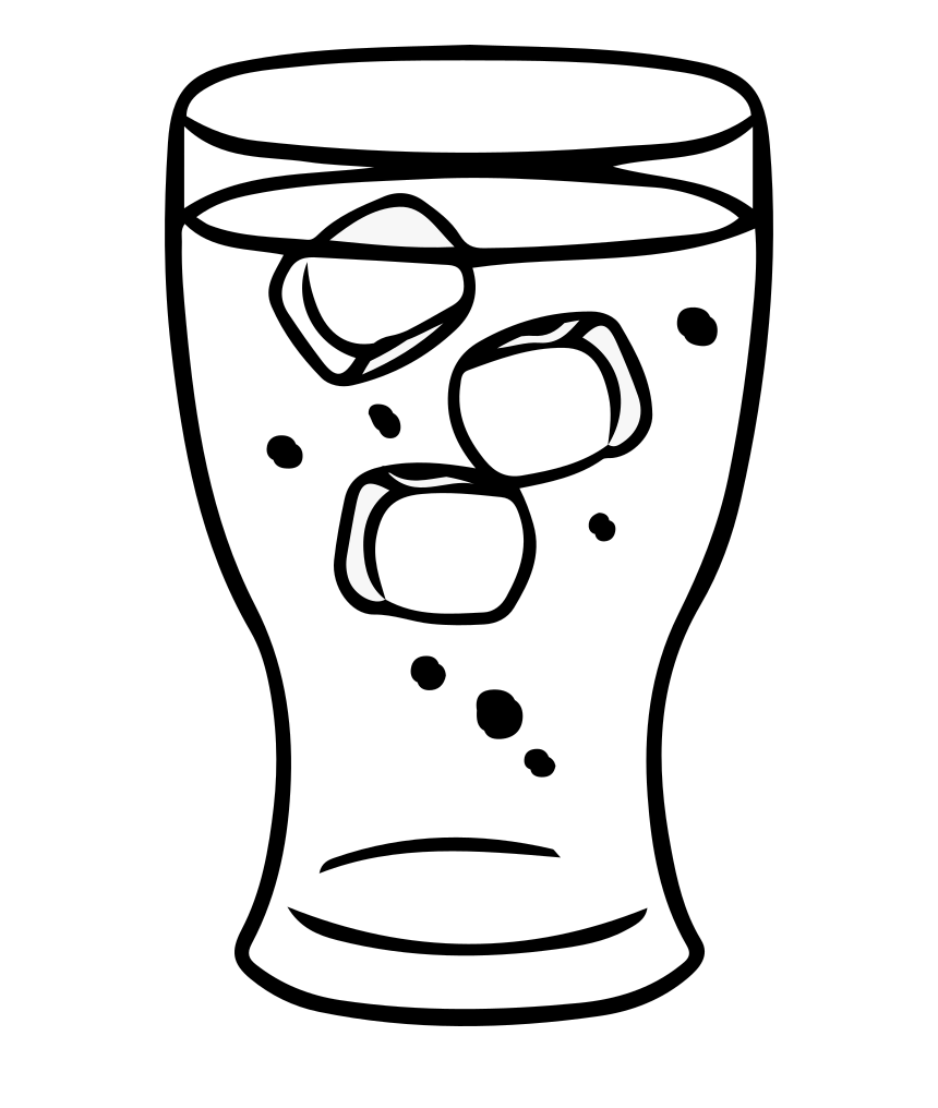 Pepsi glass coloring book to print and online