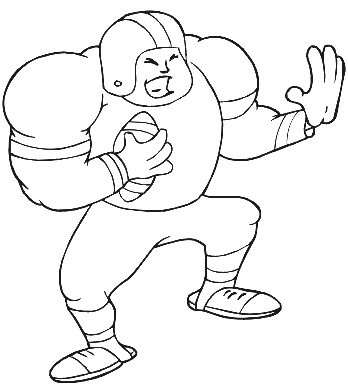 Printable Football Jersey Coloring Page - Coloring Pages for Kids ...